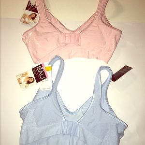 Two NWT Bali Comfort Flexfit Bra.